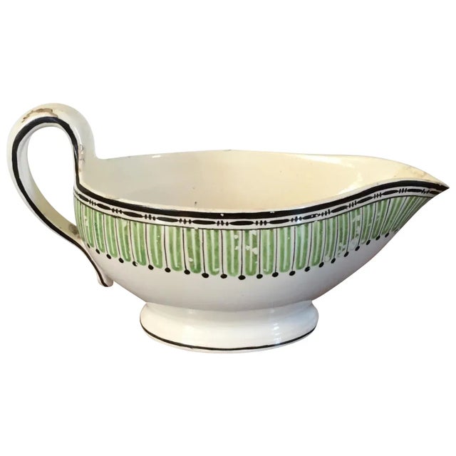 1790s English Wedgwood Sauce Gravy Boat, Etruscan Pattern For Sale - Image 11 of 11