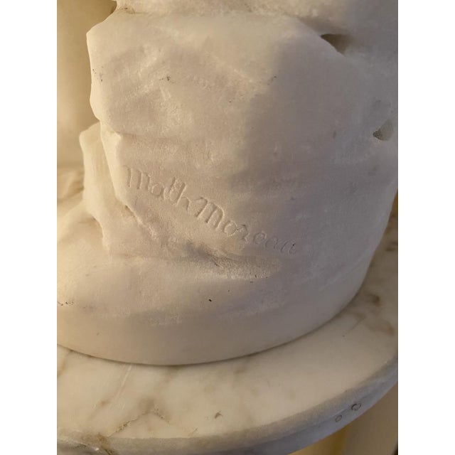 Mathurin Moreau Jeune Fille a La Cruche Marble, 1890 For Sale In New York - Image 6 of 6