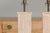 Mid 20th Century Mid Century Modern Italian Carved Pine Pilaster Table Lamps on Lucite Bases - a Pair For Sale - Image 9 of 12