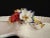 Ceramic Vintage Italian Floral 4-Part Serving Platter For Sale - Image 7 of 13