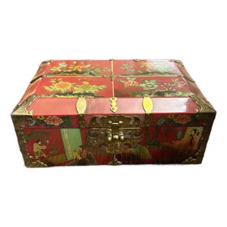 Antique Jewelry Box- Korean Ox Horn For Sale