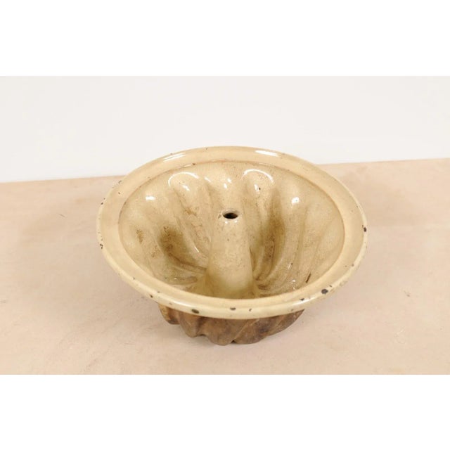 Mid 19th Century French 19th Century Terracotta Kouglof Cake Mold For Sale - Image 5 of 12