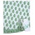 Riya Green Round Tablecloth, 90-Inch For Sale - Image 4 of 7