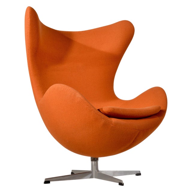 Swivel Egg Chair by Arne Jacobsen Chairish