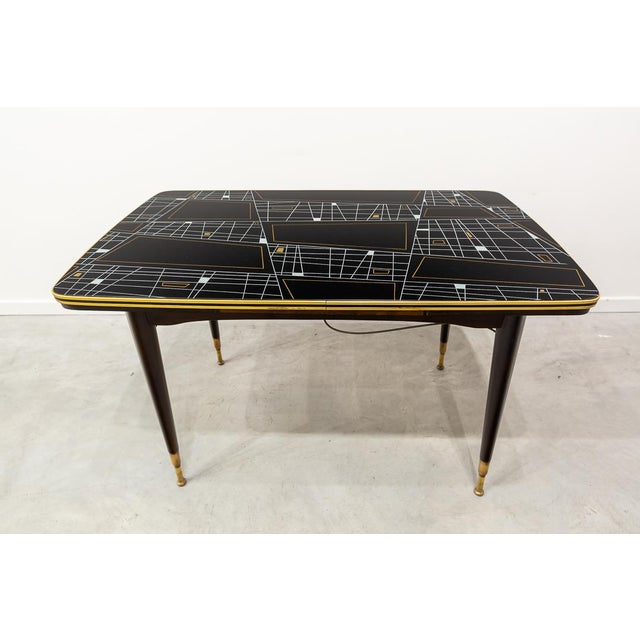 Coffee or Dining Table with Adjustable Height, 1960s For Sale - Image 4 of 11