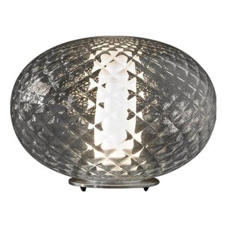 Recuerdo Table Lamp in Textured Blown-Glass by Mariana Pellegrino Soto for Oluce For Sale