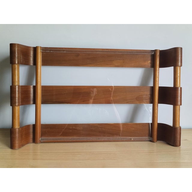 Vintage Serving Tray in Bentwood, 1950s For Sale - Image 4 of 8