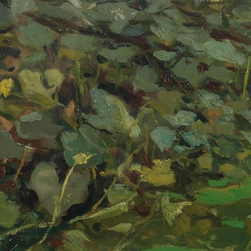 Domenico De Bernardi, Landscape, Oil Painting, Framed For Sale - Image 4 of 13