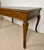 Brown Spanish Oak Writing Desk with Three Drawers, 1940 For Sale - Image 8 of 11