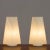 White Italian Striped Murano Glass Table Lamps in the style of Lino Tagliapietra, 1970s, Set of 2 For Sale - Image 8 of 14