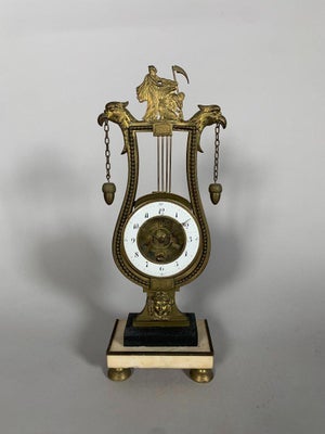 Louis XVI period skeleton clock. French work, circa 1760, 18th century.