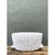 Vintage White Ceramic Bamboo Basket For Sale - Image 12 of 12