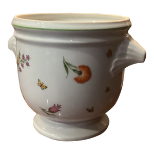 Tiffany & Co. Limoges “Tiffany Garden” Porcelain Pot