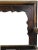Brown Brown Antique Chinese Low Back Arm Chair For Sale - Image 8 of 11