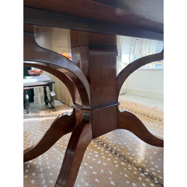 English Rose Tarlow Pickwick Dining Table For Sale - Image 3 of 11