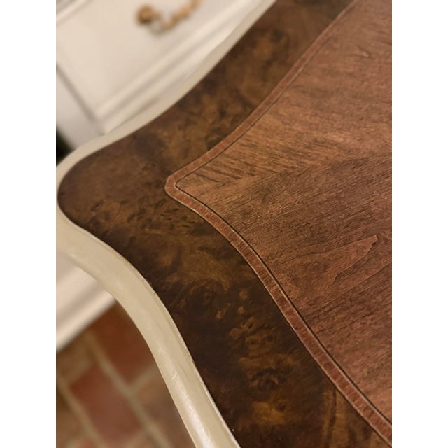 Oversized French Provincial Nightstands in Fusion Algonquin – Refinished Pair For Sale - Image 12 of 17