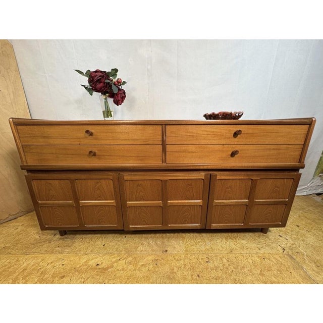 Mid-Century Teak Sideboard from Nathan, 1960s For Sale - Image 10 of 11