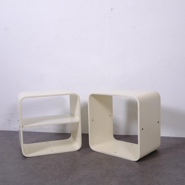Modular Bookcases in Lacquered Wood attributed to Carlo De Carli for Fiarm, 1970s, Set of 2 For Sale - Image 10 of 17