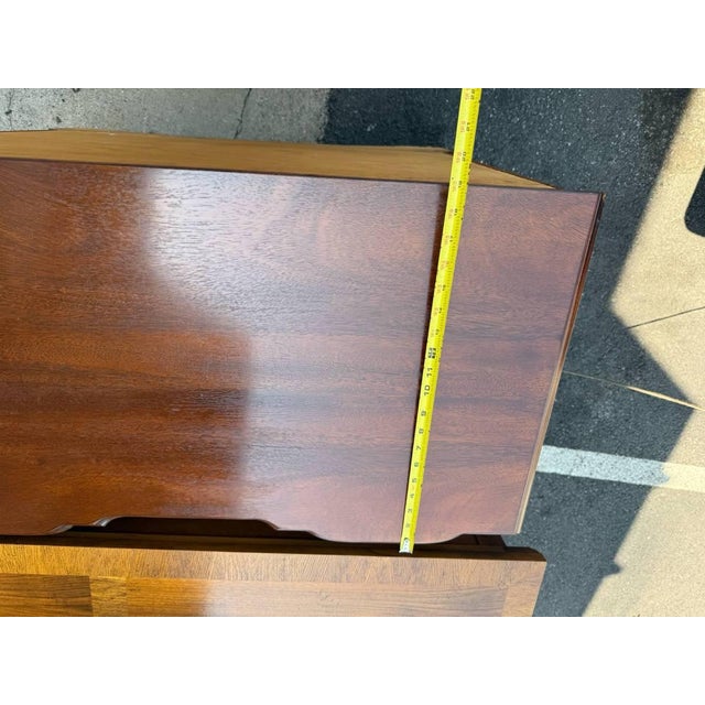 Councill Craftsmen Solid Cherry Chippendale Block Front Chest of Drawers For Sale In Washington DC - Image 6 of 12