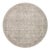 Amber Lewis x Loloi Alie Taupe / Dove 7'-10" x 7'-10" Round Area Rug For Sale