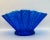 1930s 1930’s L. E. Smith Dark Blue Console Dish For Sale - Image 5 of 9