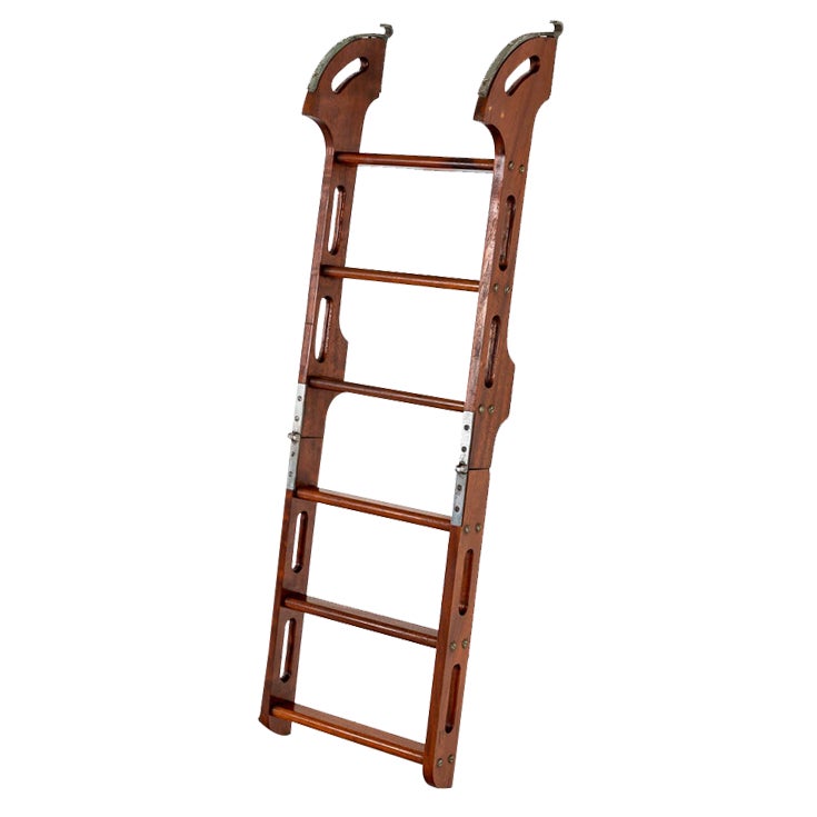 Vintage Folding Ships Ladder | Chairish