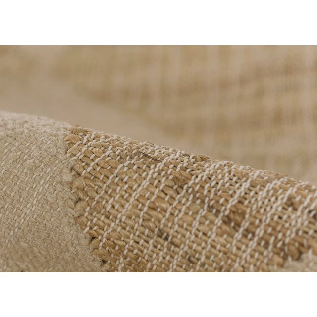 Erin Gates by Momeni Orchard Court Checker Ivory Hand Woven Wool and Jute Area Rug 2'3" X 12' Runner For Sale - Image 4 of 12