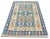 Vintage Hand-Tied Turkish Oushak Kilim Rug For Sale - Image 4 of 5