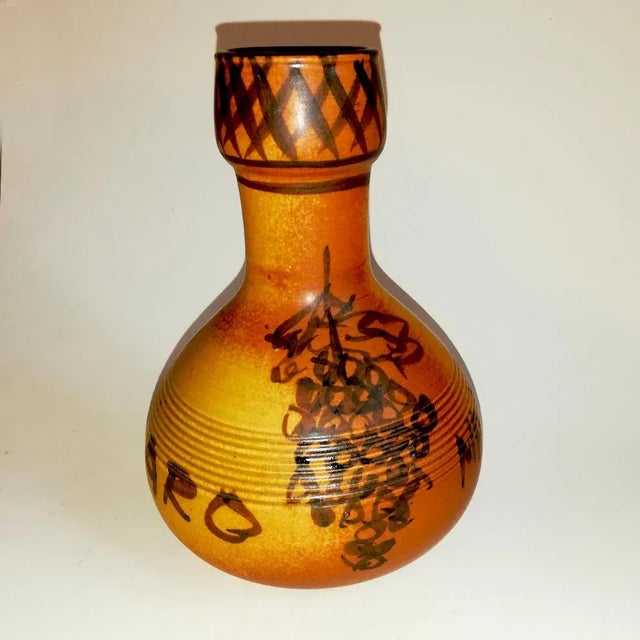 Vintage Italian Ceramic Vase from Bucci, 1972 For Sale - Image 6 of 7