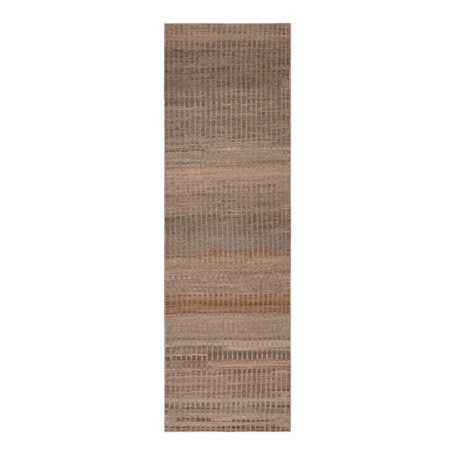 Nazmiyal Collection Modern Moroccan Hallway Rug For Sale