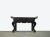 Chinese Antique Chinese Black Lacquer Altar Console Table For Sale - Image 3 of 13