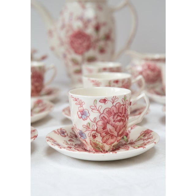 The set consists of the following 27 pieces: 12 coffee cups: 6.2 cm diameter, 8 cm (including handle), 5.8 cm high 12...