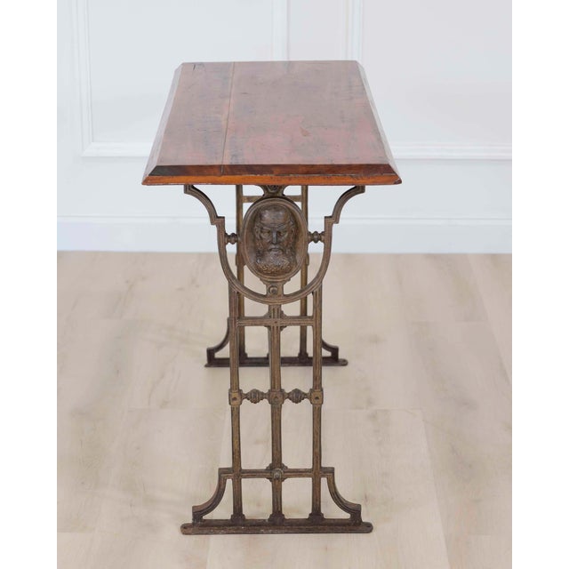 Mid 20th Century W. G. Grace Cast Iron Pub Table For Sale In Atlanta - Image 6 of 10