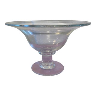 Simon Pearce Hartland Footed Bowl For Sale