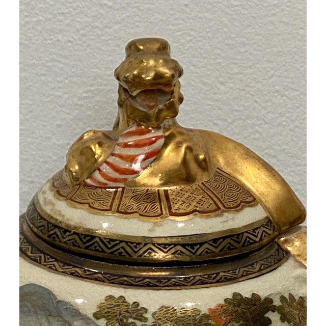 Ceramic Circa 1880 Satsuma Tea Set, Japan For Sale - Image 7 of 11