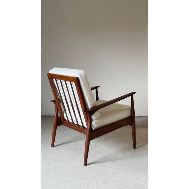 Afromosia Armchair by Dennis Young for George Stone, 1960 For Sale - Image 11 of 11