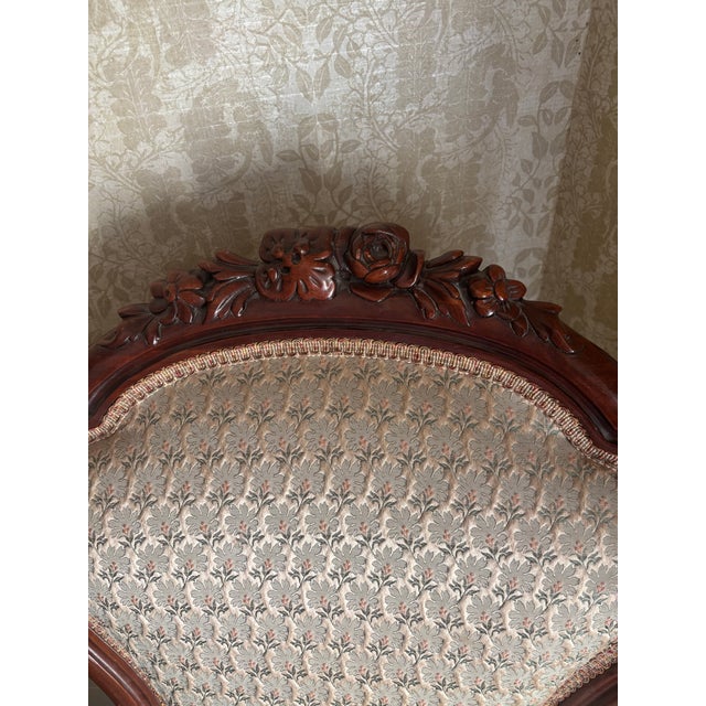 1960s 1960s Victorian Queens Chair For Sale - Image 5 of 5