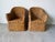 Boho Chic Ralph Lauren “Joshua Tree” Woven Barrel Back Accent Chairs – A Pair For Sale - Image 3 of 12