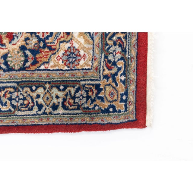 Small Vintage Middle Eastern Rug, 1950 For Sale - Image 6 of 7