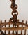 Wood Bamboo and Woven Rattan Ceiling Lamp, 1970s For Sale - Image 7 of 9