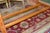 Antique Rustic Pine Work / Side Farmhouse Kitchen Table With Long Drawer For Sale - Image 10 of 18