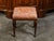 English English 1820s Mahogany Stool with Floral Themed Upholstery and Cabriole Legs For Sale - Image 3 of 10