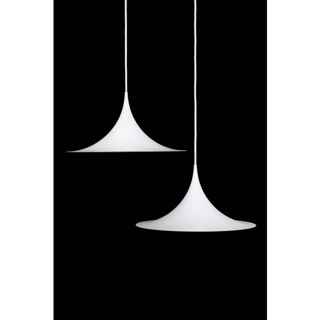 Torsten Thorup & Claus Bonderup "Semi" 47cm version. Design: 1967, Denmark. Not a reissue. Original Fog & Mørup...