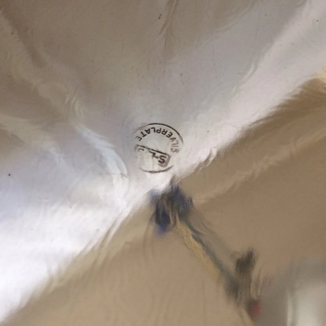 1970s 1975 Engraved April Fools Invitational Silver Plate Tray For Sale - Image 5 of 11