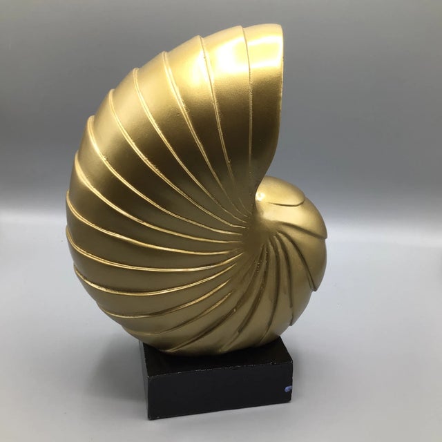 2000 - 2009 Faux Gold Shell on Black Base For Sale - Image 5 of 13