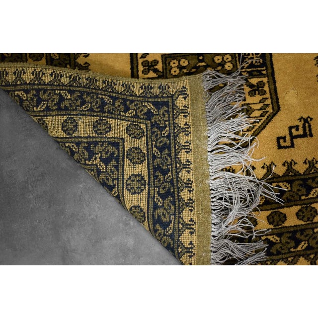 Vintage Hand-Woven Ersari Rug, 1930s For Sale - Image 9 of 18