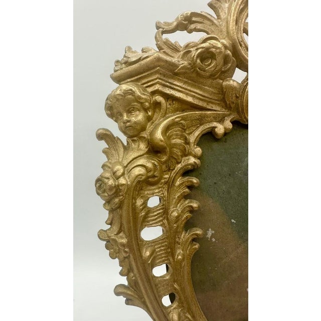 Bronze Photo Frame, 1800s For Sale - Image 6 of 11