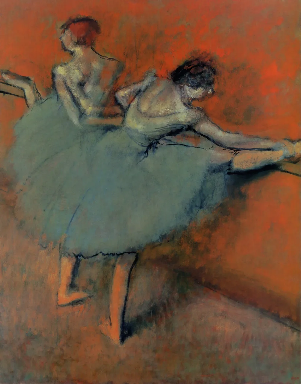 Edgar Degas Dancers at the Barre Limited Edition | Chairish