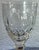 1990s 1990s Rogaska Queen Crystal Water Goblet Cut Floral Stemware Slovenia For Sale - Image 5 of 9