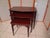 Vintage Mid Century Modern Nesting Tables Set of Three Mahogany With Mahogany Laminate Tops. For Sale - Image 11 of 17